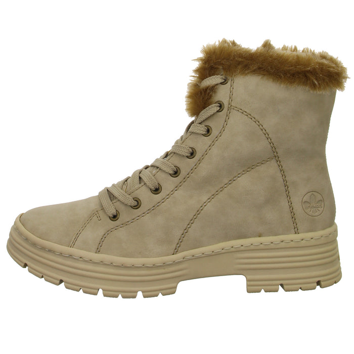 Rieker Schnürstiefelette Warmfutter bis 35mm Absatz (casual) - SchuhEggers.de