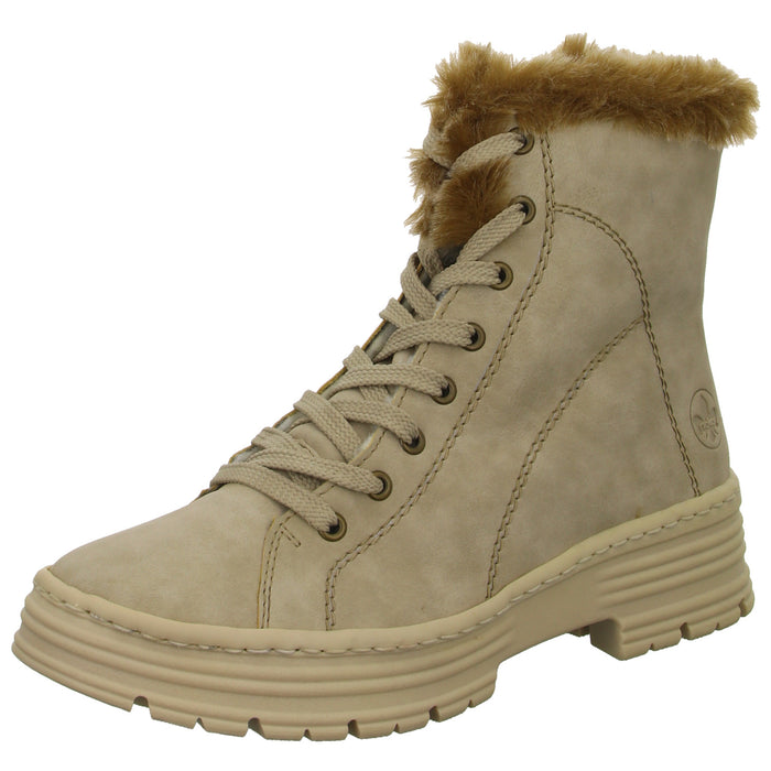 Rieker Schnürstiefelette Warmfutter bis 35mm Absatz (casual) - SchuhEggers.de