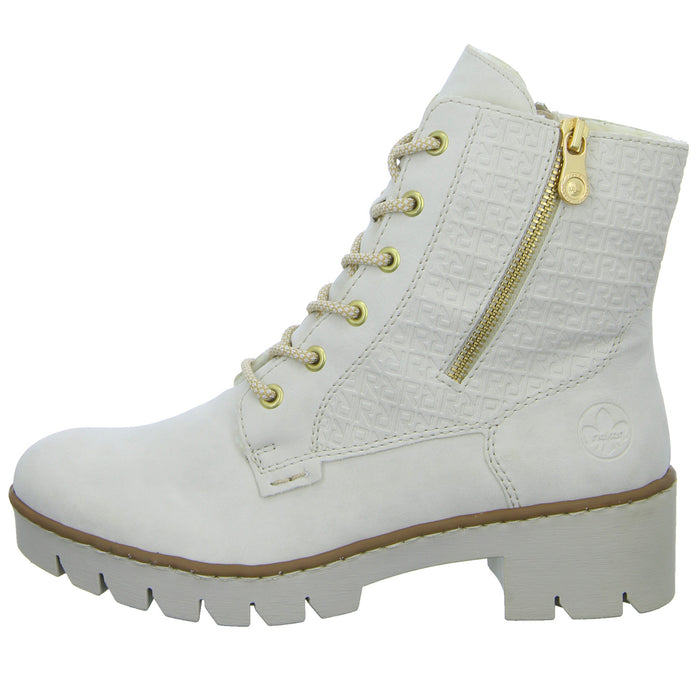 Rieker Schnürstiefelette Warmfutter bis 35mm Absatz (casual) - SchuhEggers.de