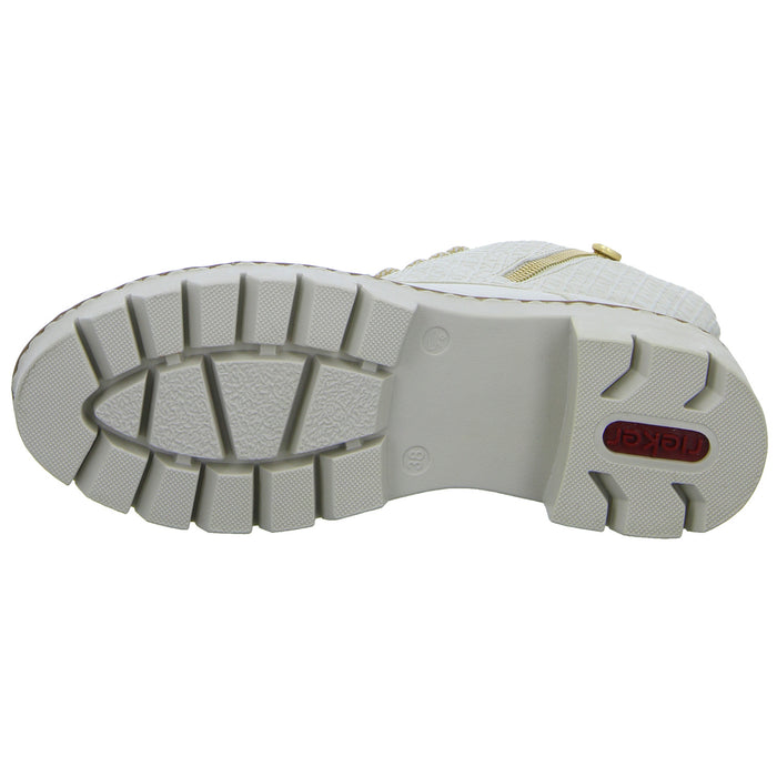 Rieker Schnürstiefelette Warmfutter bis 35mm Absatz (casual) - SchuhEggers.de