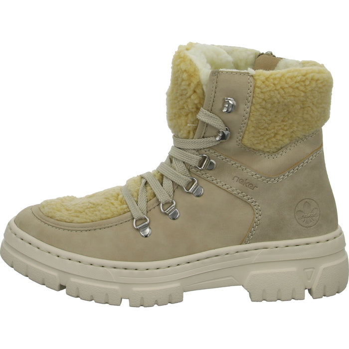 Rieker Schnürstiefelette Warmfutter bis 35mm Absatz (casual) - SchuhEggers.de