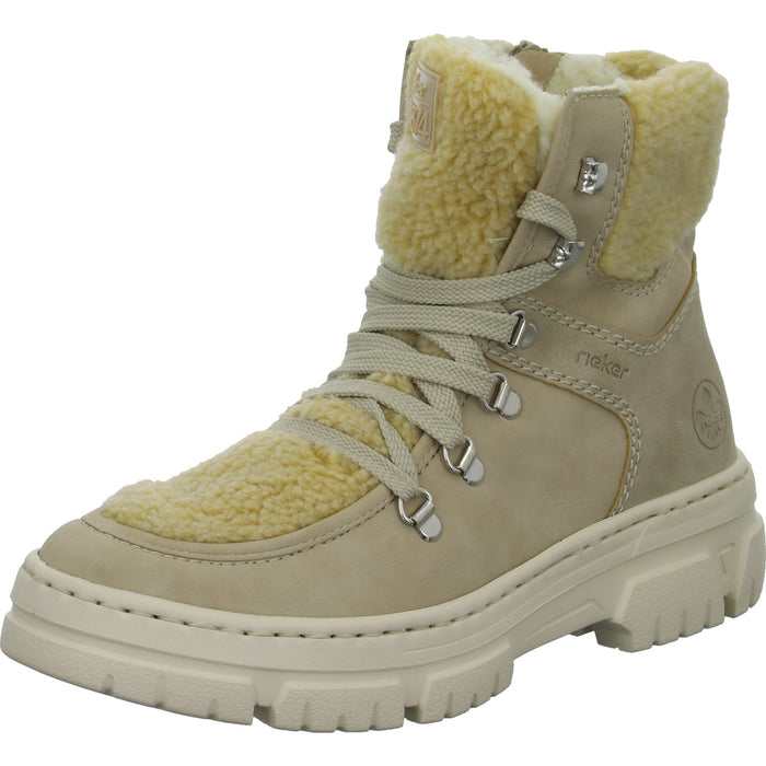 Rieker Schnürstiefelette Warmfutter bis 35mm Absatz (casual) - SchuhEggers.de