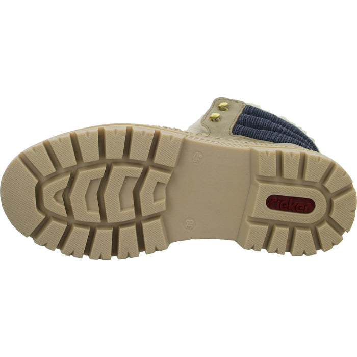 Rieker Schnürstiefelette Warmfutter bis 35mm Absatz (casual) - SchuhEggers.de