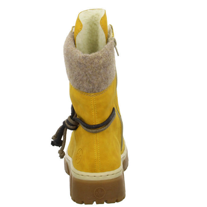 Rieker Schnürstiefelette Warmfutter bis 35mm Absatz (casual) - SchuhEggers.de