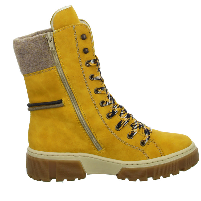 Rieker Schnürstiefelette Warmfutter bis 35mm Absatz (casual) - SchuhEggers.de