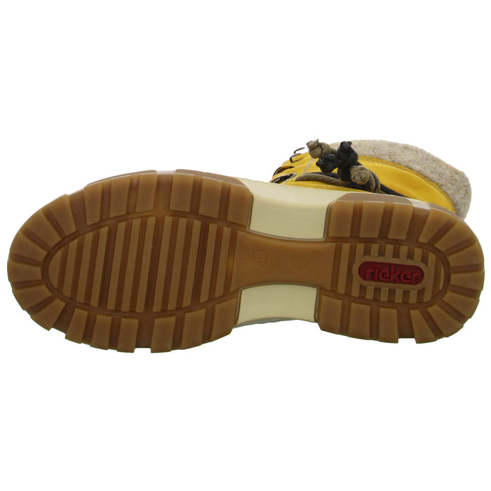 Rieker Schnürstiefelette Warmfutter bis 35mm Absatz (casual) - SchuhEggers.de