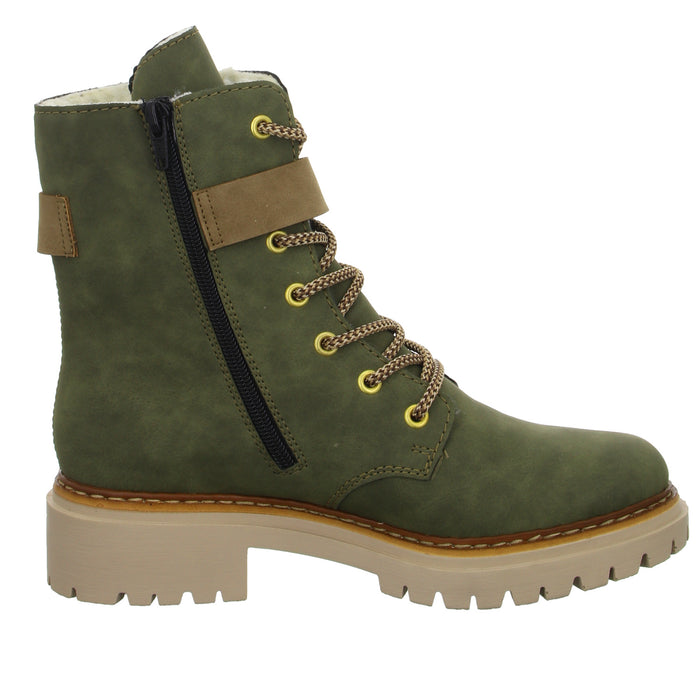 Rieker Schnürstiefelette Warmfutter bis 35mm Absatz (casual) - SchuhEggers.de