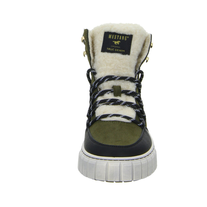 MUSTANG Schnürstiefelette Warmfutter bis 35mm Absatz (casual) - SchuhEggers.de