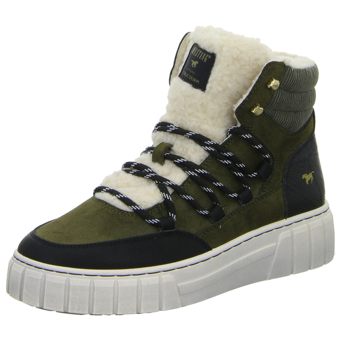MUSTANG Schnürstiefelette Warmfutter bis 35mm Absatz (casual) - SchuhEggers.de