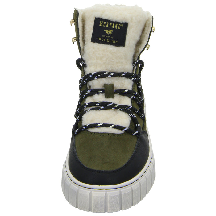 MUSTANG Schnürstiefelette Warmfutter bis 35mm Absatz (casual) - SchuhEggers.de