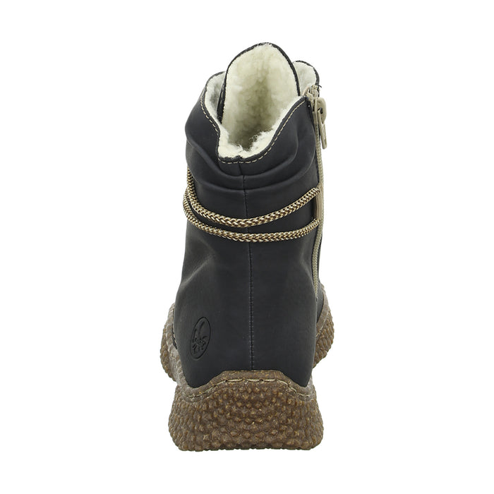 Rieker Schnürstiefelette Warmfutter bis 35mm Absatz (casual) - SchuhEggers.de