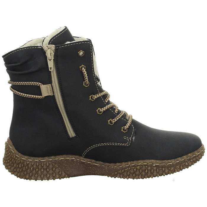 Rieker Schnürstiefelette Warmfutter bis 35mm Absatz (casual) - SchuhEggers.de
