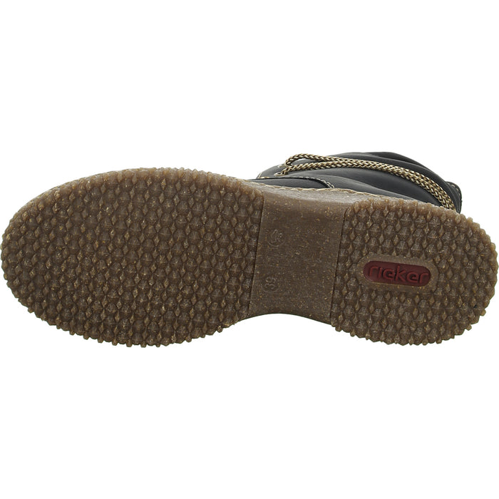 Rieker Schnürstiefelette Warmfutter bis 35mm Absatz (casual) - SchuhEggers.de
