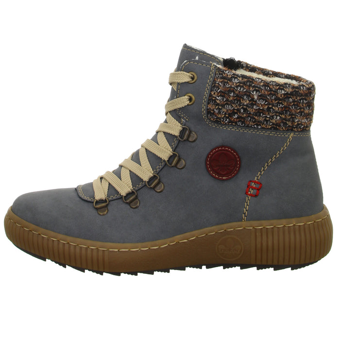 Rieker Schnürstiefelette Warmfutter bis 35mm Absatz (casual) - SchuhEggers.de