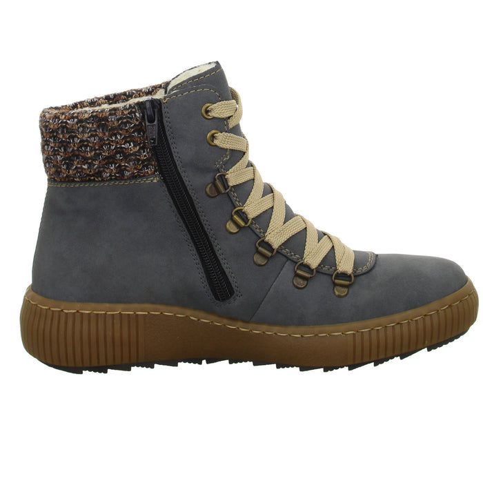 Rieker Schnürstiefelette Warmfutter bis 35mm Absatz (casual) - SchuhEggers.de
