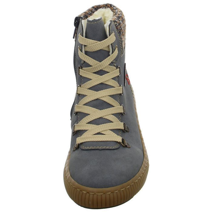 Rieker Schnürstiefelette Warmfutter bis 35mm Absatz (casual) - SchuhEggers.de