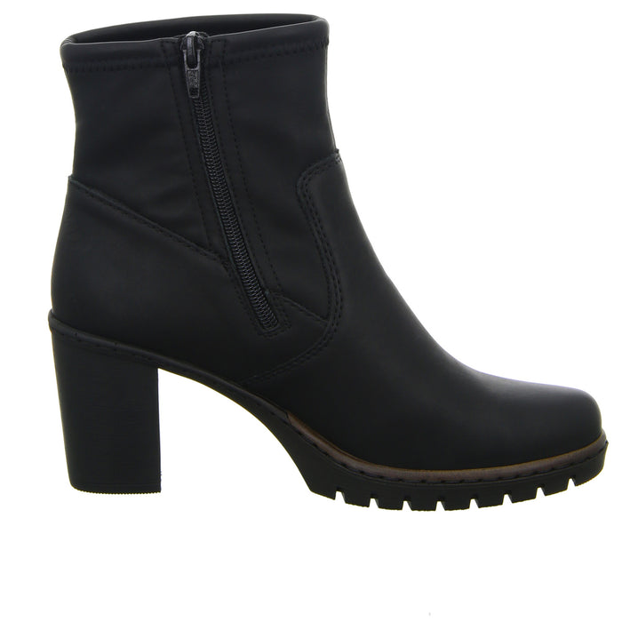 Rieker Schlupf-/Reißverschlußstiefelette Warmfutter ab 35mm Absatz - SchuhEggers.de