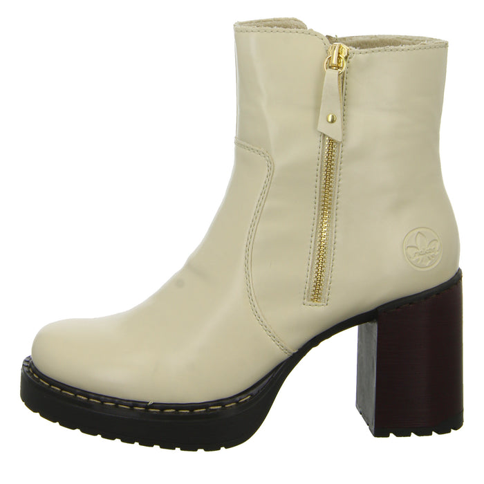 Rieker Schlupf-/Reißverschlußstiefelette Warmfutter ab 35mm Absatz - SchuhEggers.de