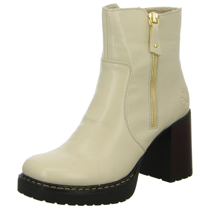 Rieker Schlupf-/Reißverschlußstiefelette Warmfutter ab 35mm Absatz - SchuhEggers.de