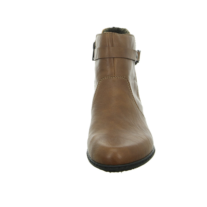 Rieker Schlupf-/Reißverschlußstiefelette Warmfutter ab 35mm Absatz - SchuhEggers.de