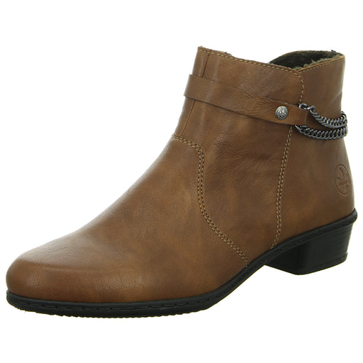 Rieker Schlupf-/Reißverschlußstiefelette Warmfutter ab 35mm Absatz - SchuhEggers.de