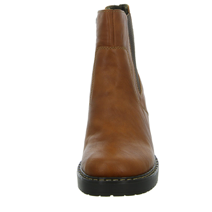 Rieker Schlupf-/Reißverschlußstiefelette Warmfutter ab 35mm Absatz - SchuhEggers.de