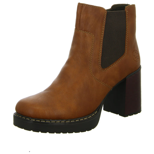 Rieker Schlupf-/Reißverschlußstiefelette Warmfutter ab 35mm Absatz - SchuhEggers.de