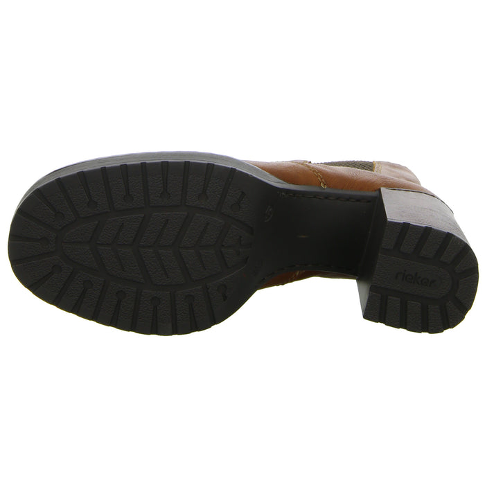 Rieker Schlupf-/Reißverschlußstiefelette Warmfutter ab 35mm Absatz - SchuhEggers.de