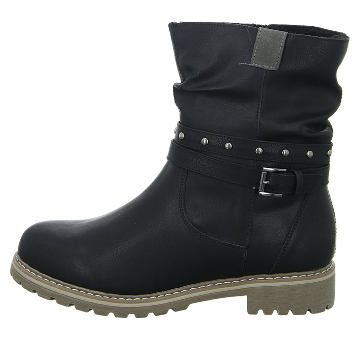 Alyssa Schlupf-/Reißverschlußstiefelette Warmfutter bis 35mm Absatz (casual) - SchuhEggers.de