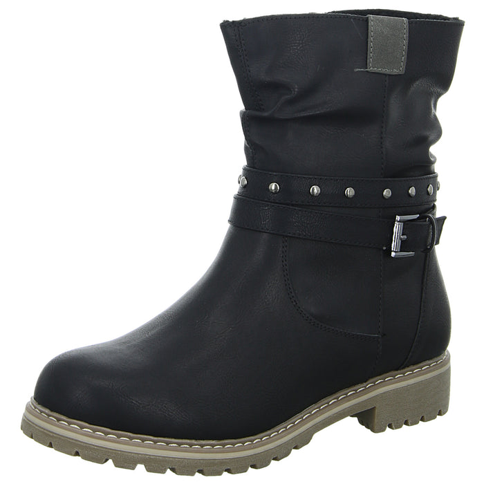 Alyssa Schlupf-/Reißverschlußstiefelette Warmfutter bis 35mm Absatz (casual) - SchuhEggers.de