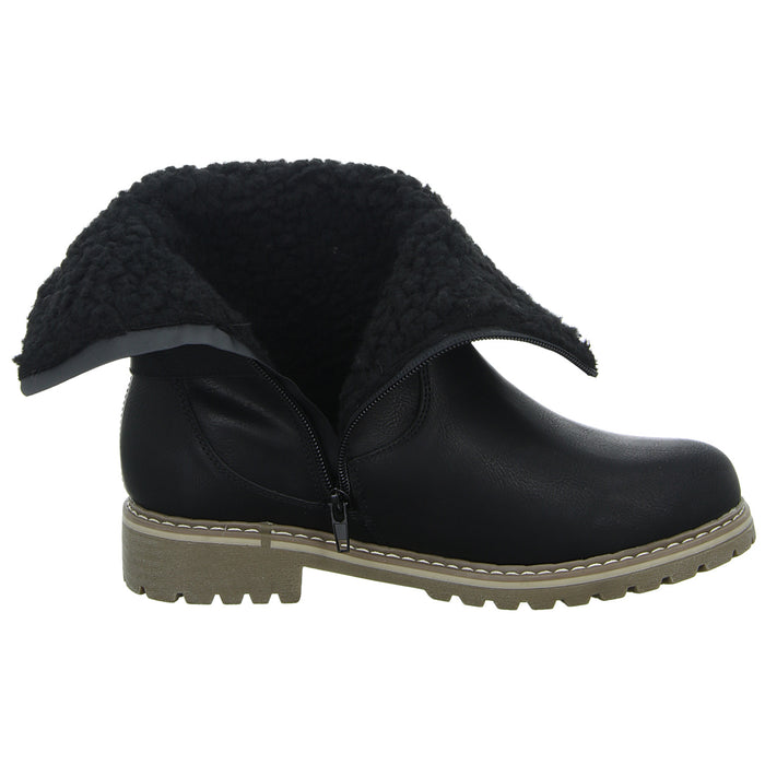 Alyssa Schlupf-/Reißverschlußstiefelette Warmfutter bis 35mm Absatz (casual) - SchuhEggers.de