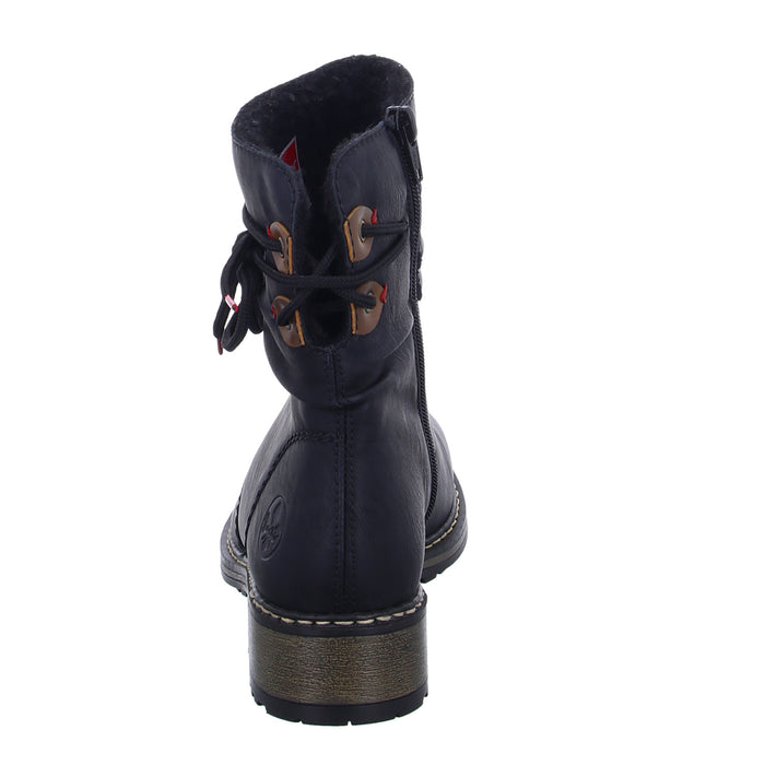 Rieker Schlupf-/Reißverschlußstiefelette Warmfutter bis 35mm Absatz (casual) - SchuhEggers.de