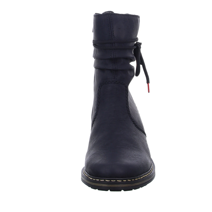 Rieker Schlupf-/Reißverschlußstiefelette Warmfutter bis 35mm Absatz (casual) - SchuhEggers.de