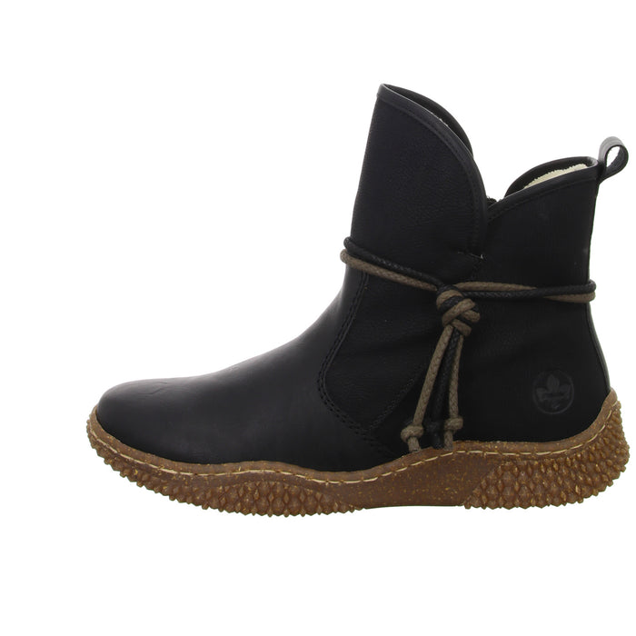 Rieker Schlupf-/Reißverschlußstiefelette Warmfutter bis 35mm Absatz (casual) - SchuhEggers.de