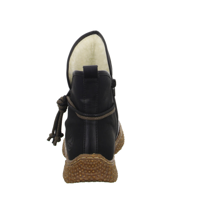 Rieker Schlupf-/Reißverschlußstiefelette Warmfutter bis 35mm Absatz (casual) - SchuhEggers.de