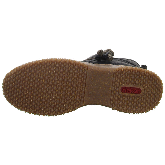Rieker Schlupf-/Reißverschlußstiefelette Warmfutter bis 35mm Absatz (casual) - SchuhEggers.de