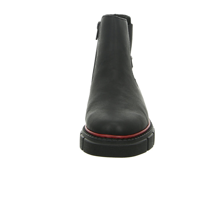 Rieker Schlupf-/Reißverschlußstiefelette Warmfutter bis 35mm Absatz (casual) - SchuhEggers.de