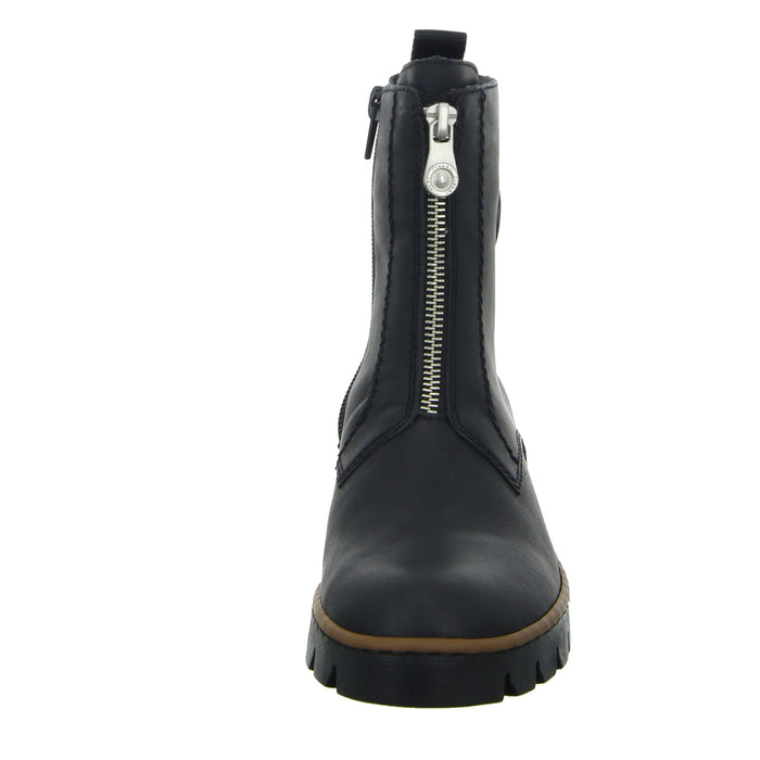 Rieker Schlupf-/Reißverschlußstiefelette Warmfutter bis 35mm Absatz (casual) - SchuhEggers.de