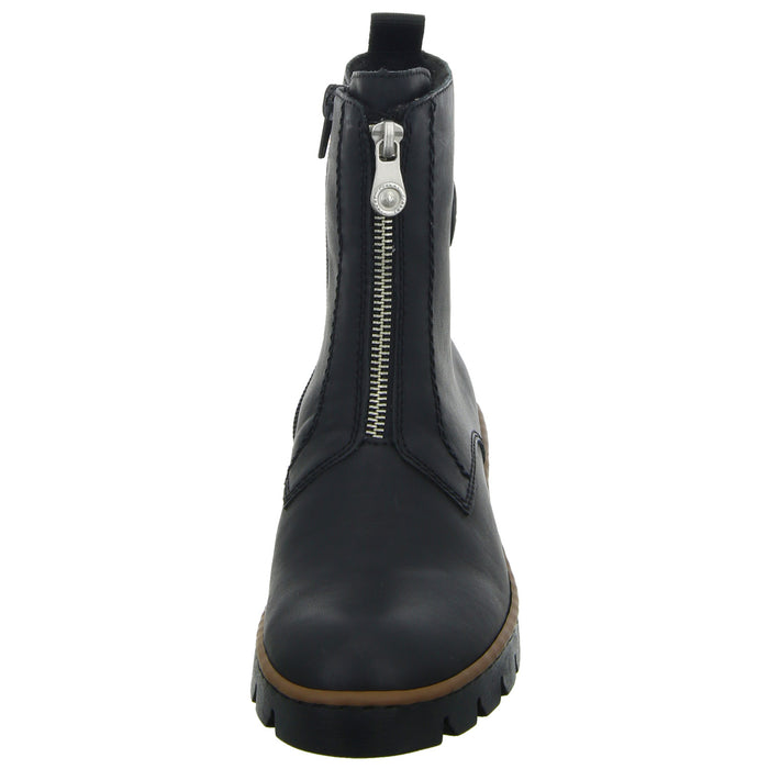 Rieker Schlupf-/Reißverschlußstiefelette Warmfutter bis 35mm Absatz (casual) - SchuhEggers.de