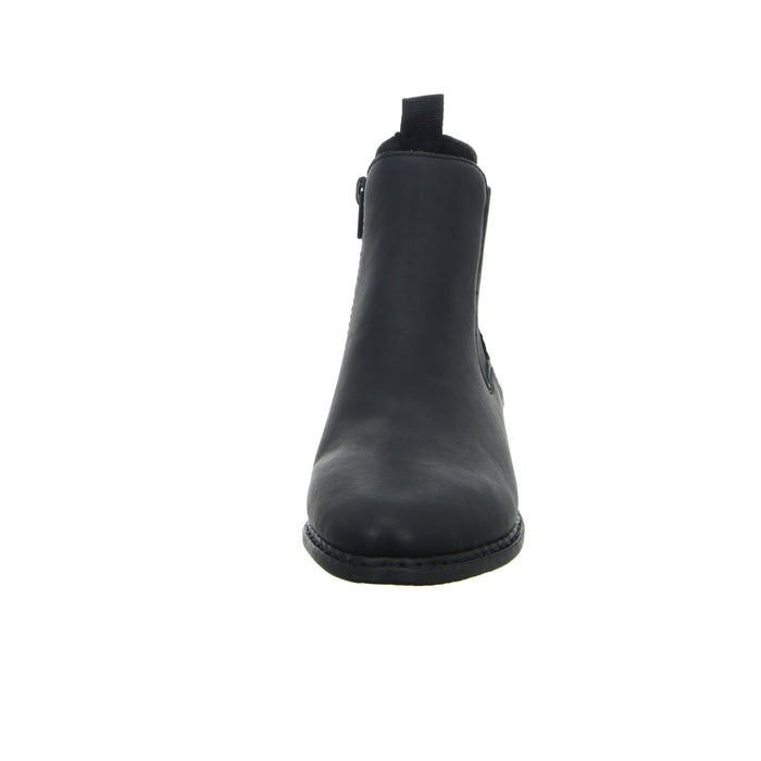 Rieker Schlupf-/Reißverschlußstiefelette Warmfutter bis 35mm Absatz (casual) - SchuhEggers.de
