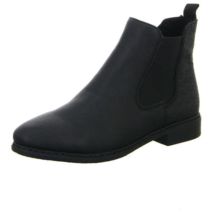 Rieker Schlupf-/Reißverschlußstiefelette Warmfutter bis 35mm Absatz (casual) - SchuhEggers.de