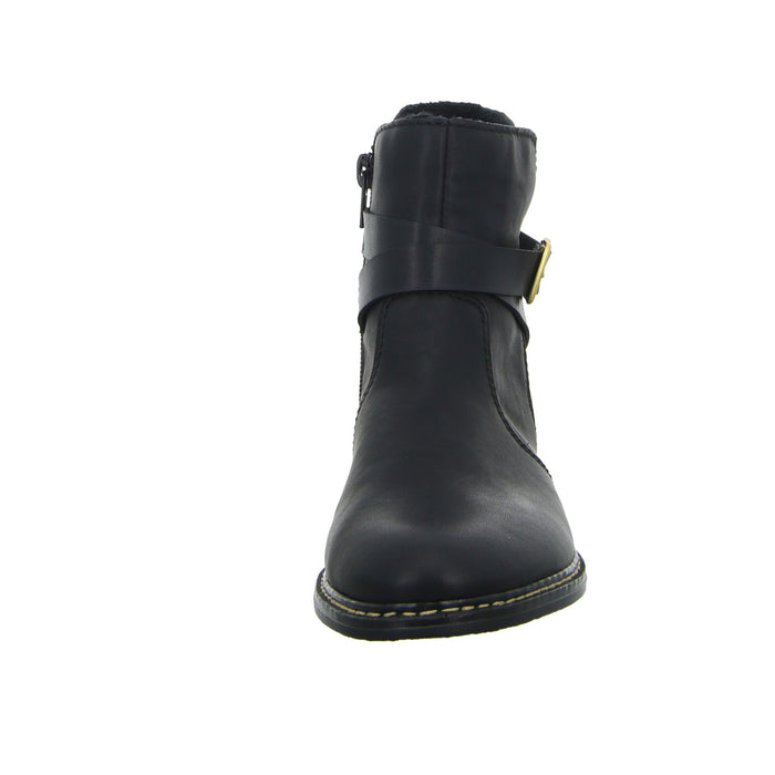 Rieker Schlupf-/Reißverschlußstiefelette Warmfutter bis 35mm Absatz (casual) - SchuhEggers.de