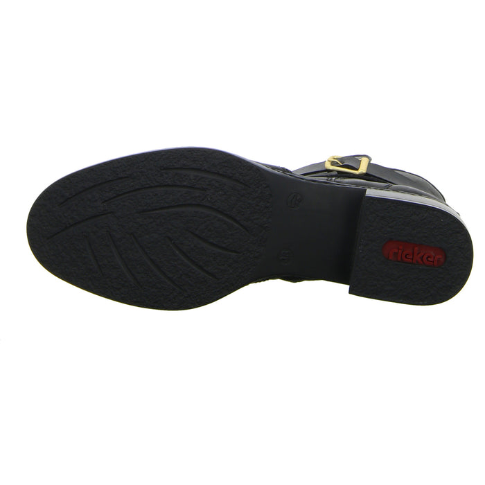 Rieker Schlupf-/Reißverschlußstiefelette Warmfutter bis 35mm Absatz (casual) - SchuhEggers.de