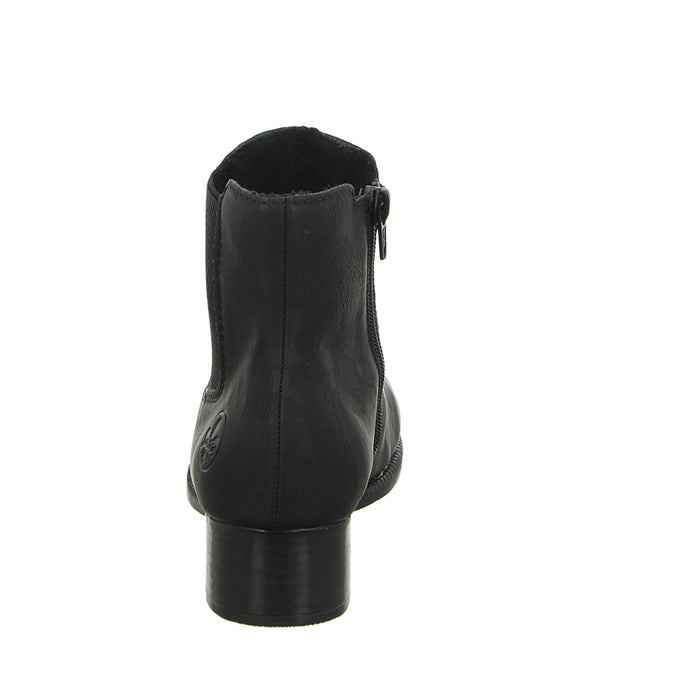 Rieker Schlupf-/Reißverschlußstiefelette Warmfutter bis 35mm Absatz (casual) - SchuhEggers.de