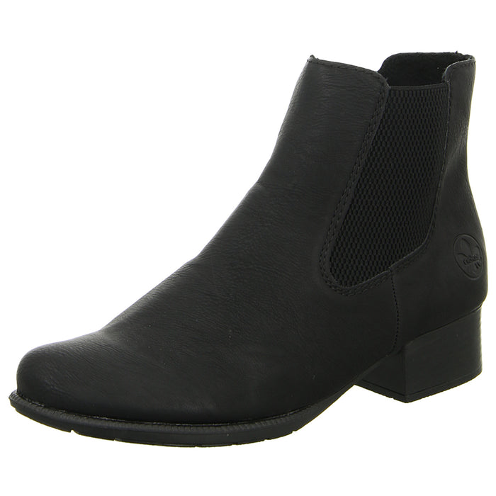 Rieker Schlupf-/Reißverschlußstiefelette Warmfutter bis 35mm Absatz (casual) - SchuhEggers.de