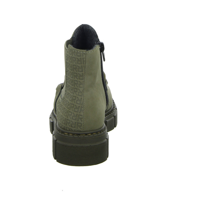 Rieker Schlupf-/Reißverschlußstiefelette Warmfutter bis 35mm Absatz (casual) - SchuhEggers.de