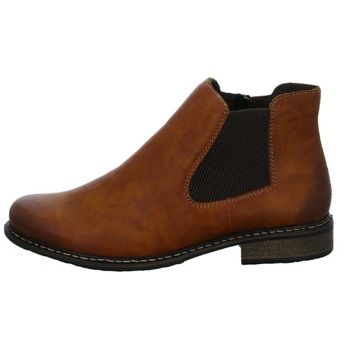 Rieker Schlupf-/Reißverschlußstiefelette Warmfutter bis 35mm Absatz (casual) - SchuhEggers.de