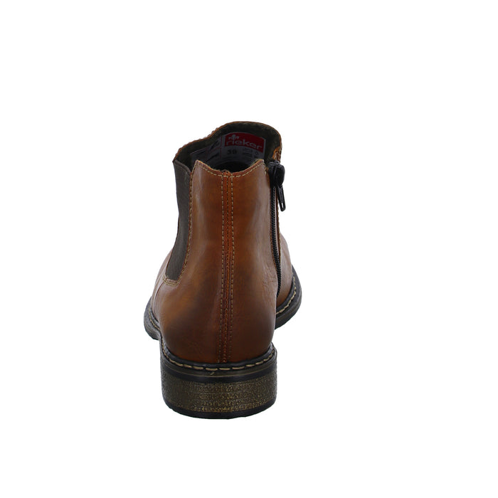 Rieker Schlupf-/Reißverschlußstiefelette Warmfutter bis 35mm Absatz (casual) - SchuhEggers.de