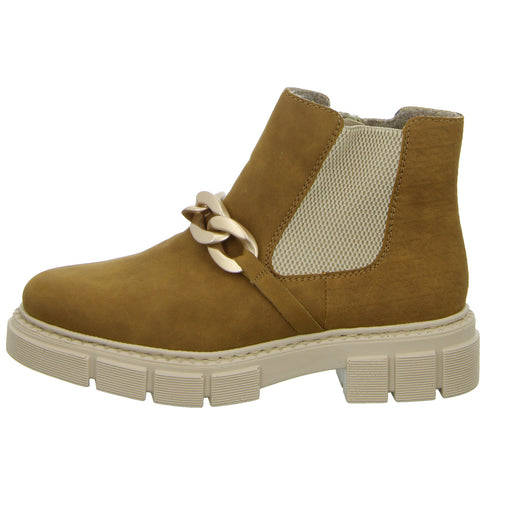 Rieker Schlupf-/Reißverschlußstiefelette Warmfutter bis 35mm Absatz (casual) - SchuhEggers.de