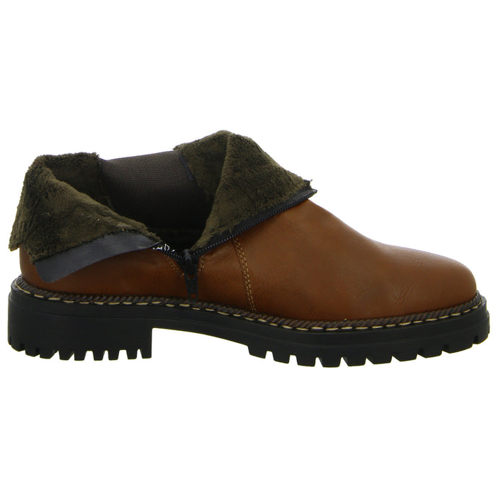 Rieker Schlupf-/Reißverschlußstiefelette Warmfutter bis 35mm Absatz (casual) - SchuhEggers.de